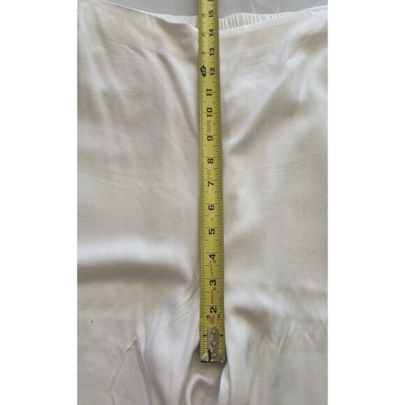 J. JILL White Pull On Crop Pants Size 3X Wide Leg Elastic Waist Trousers NWT - Picture 11 of 13